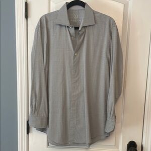 Men's Gray Dress Shirt